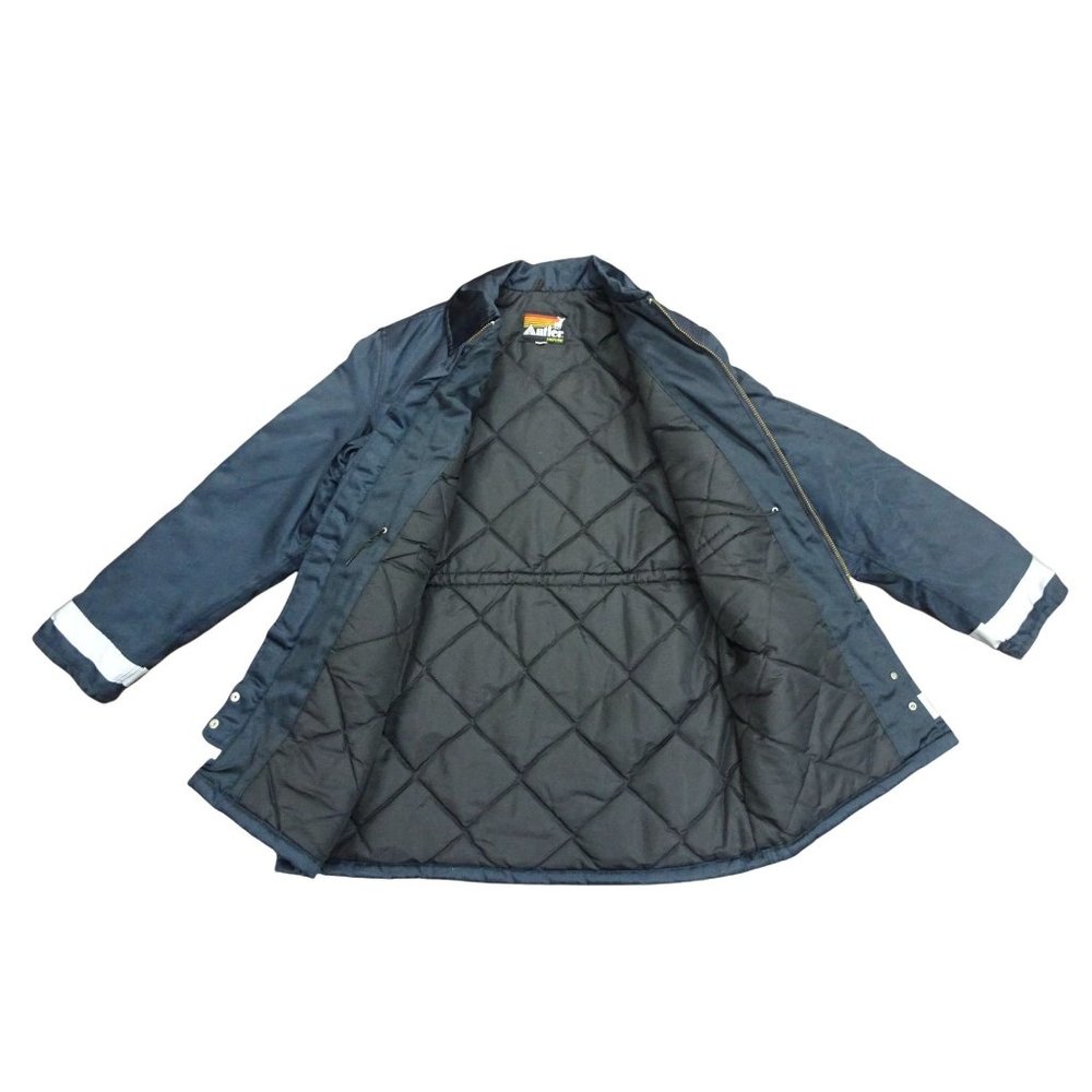 Antler Uniform Jacket Reflective Band Zipper Quilted Interior Size 46